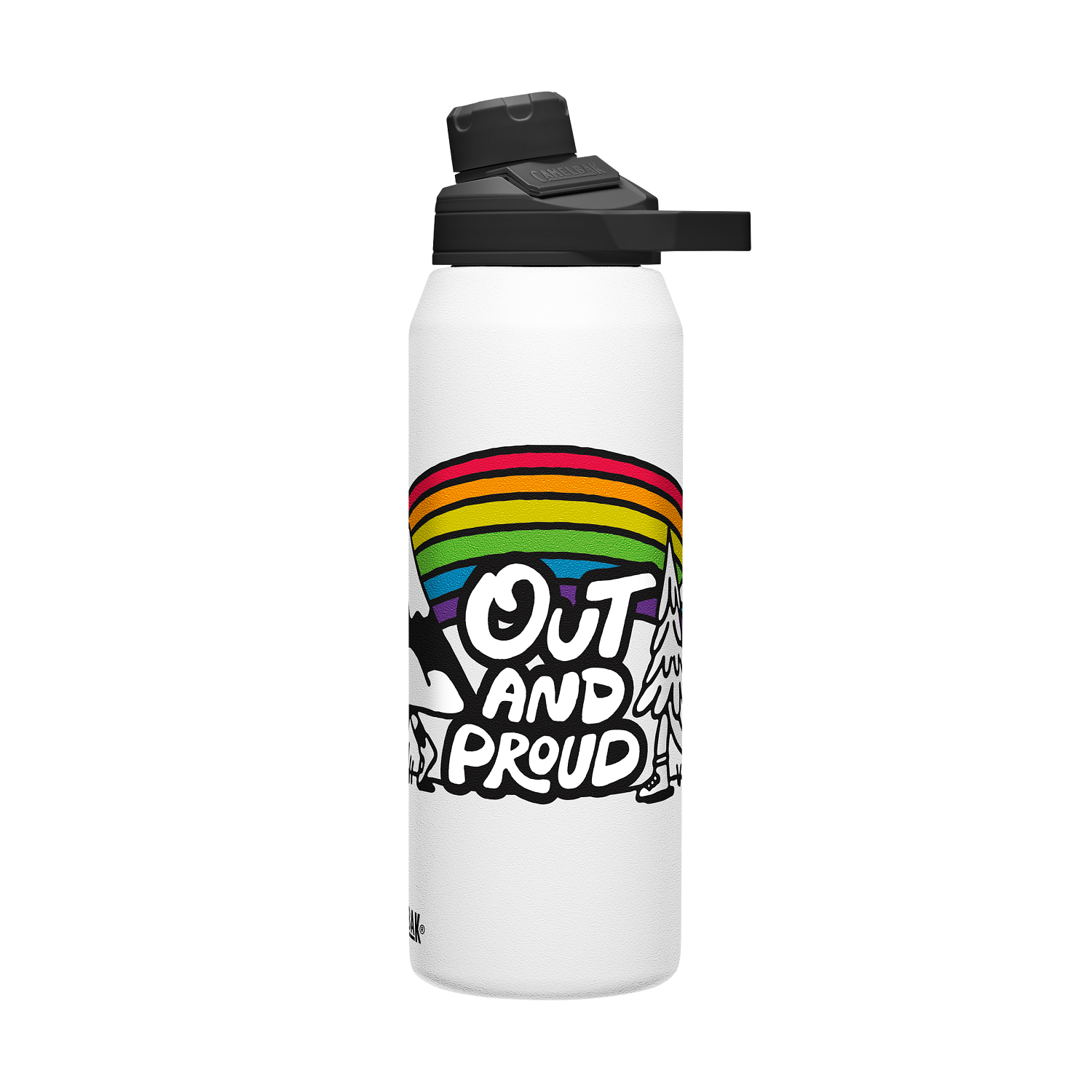 chute-mag-32-oz-water-bottle-insulated-stainless-steel-plus-cleanup-kit-pride-collection-limited-edition-e2 xhvxlhasbo