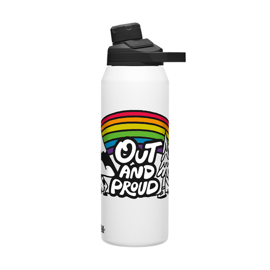chute-mag-32-oz-water-bottle-insulated-stainless-steel-plus-cleanup-kit-pride-collection-limited-edition-e2 xhvxlhasbo
